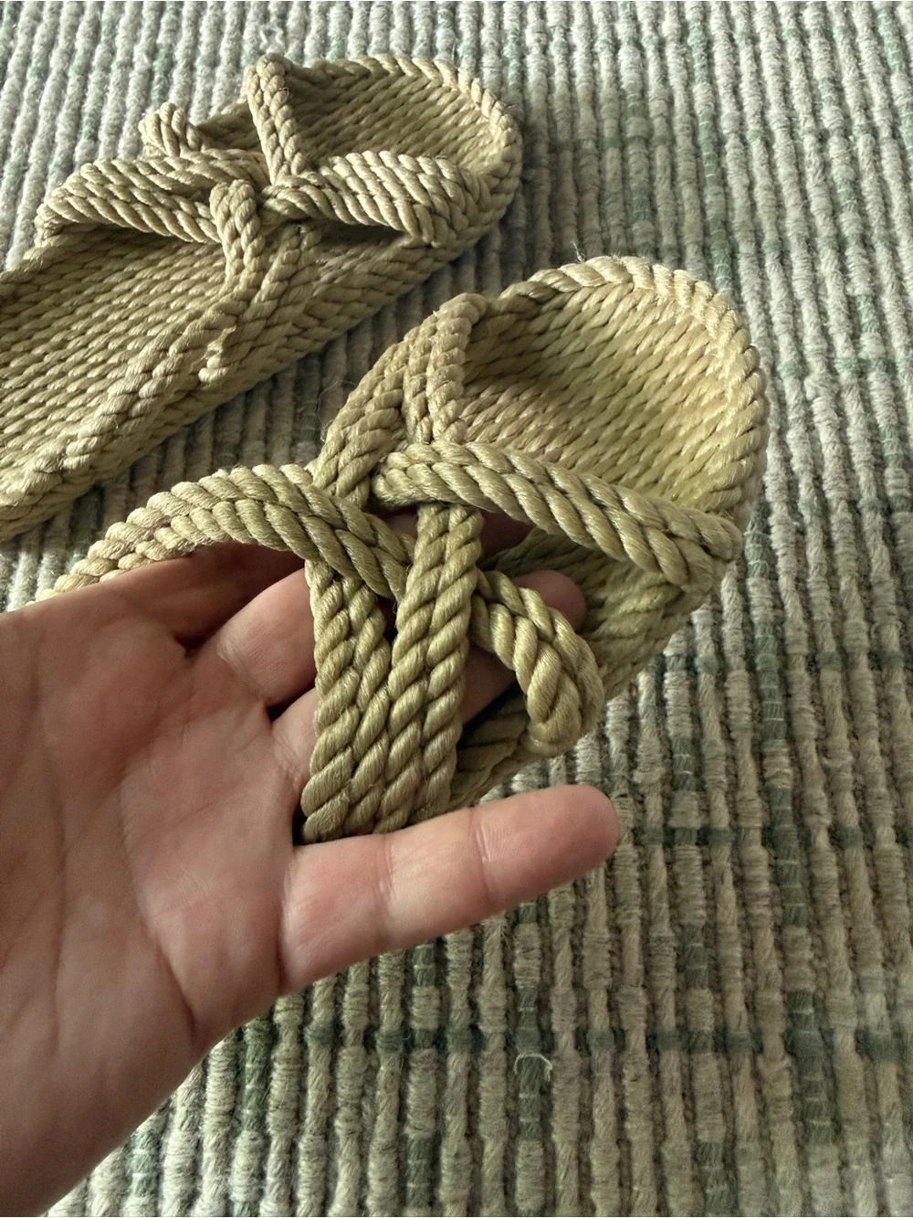 Natural Fiber Sandals
